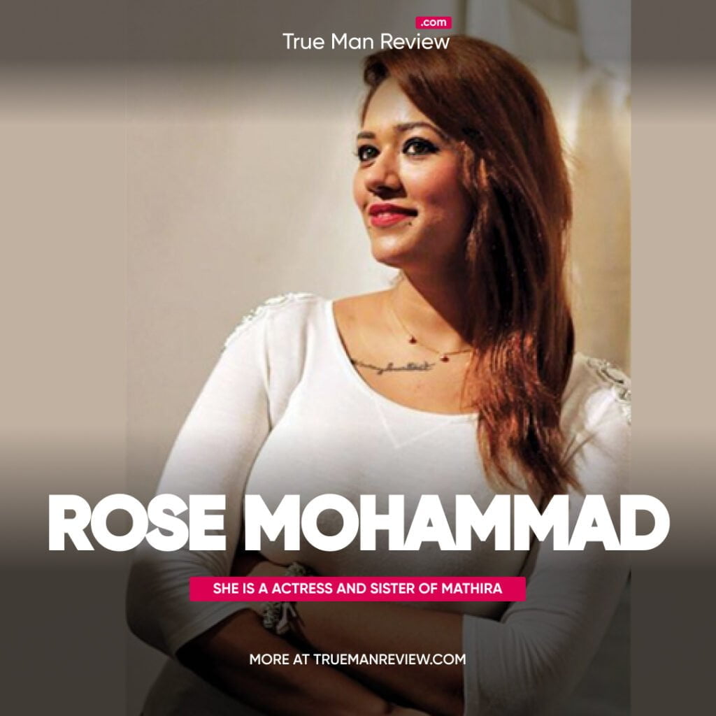 Do You Know The Real Name Of Mathira? Rose mohammad sister of mathira