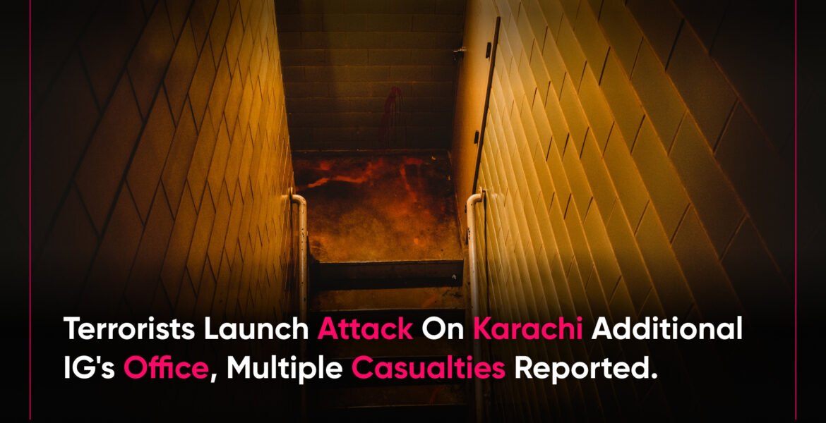 Karachi police office attack