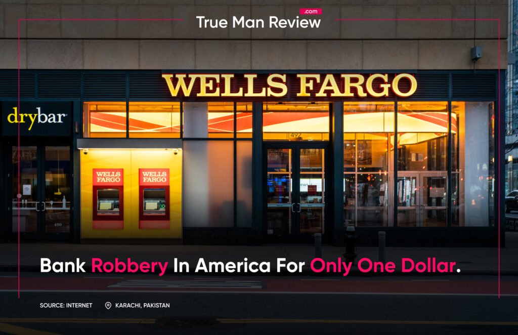 Unbelievable! This Bank Robbery In America Only Cost One Dollar Bank robbery in america for only one dollar.