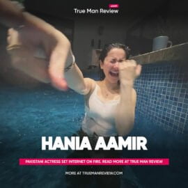 Hania Aamir Swimming Pool Pictures